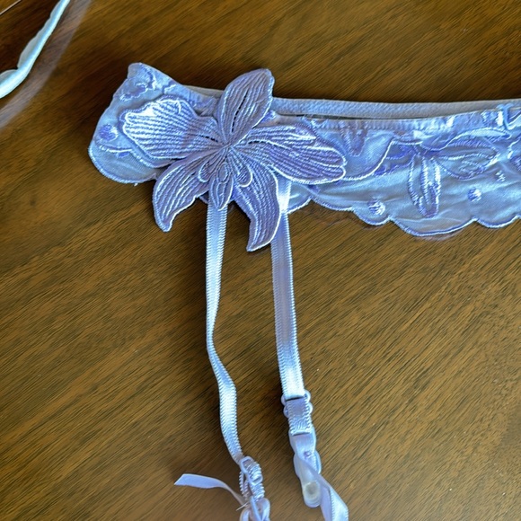 Purple Teddy with Garter - Picture 10 of 14